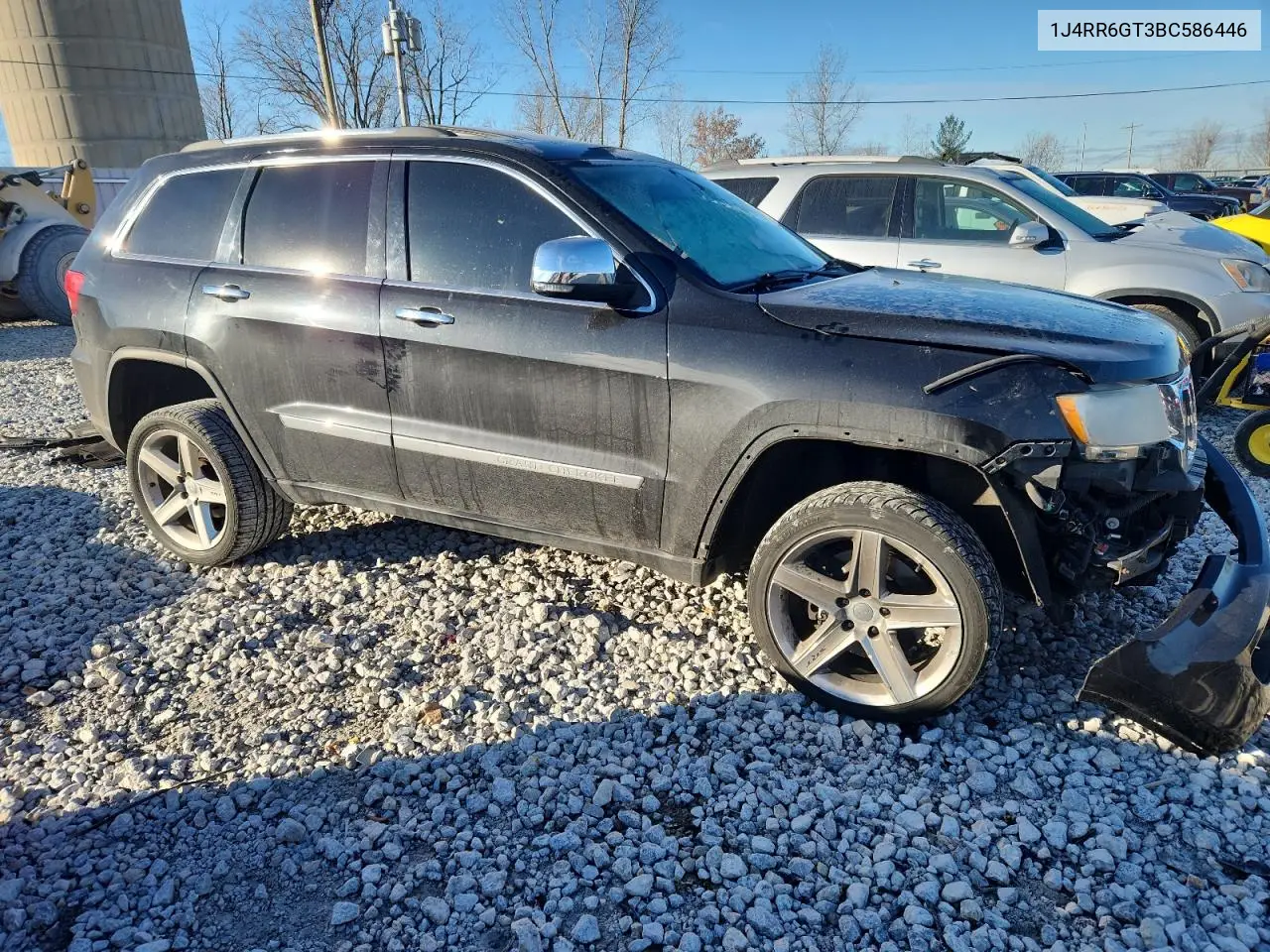 1J4RR6GT3BC586446 2011 Jeep Grand Cherokee Overland