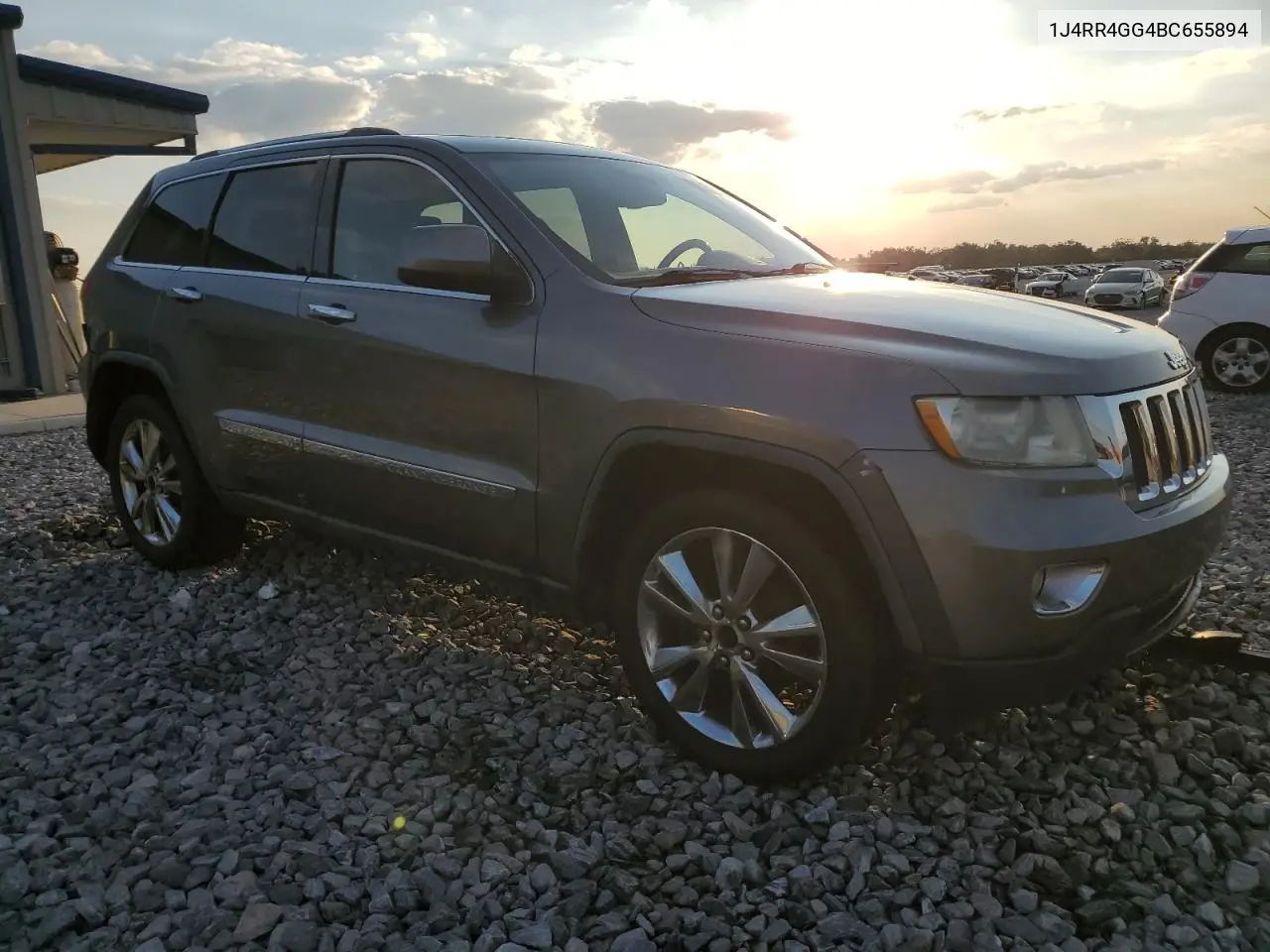 1J4RR4GG4BC655894 2011 Jeep Grand Cherokee Laredo