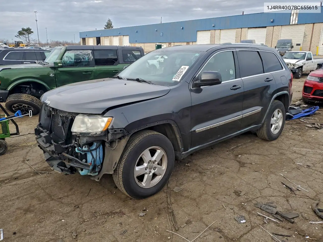 1J4RR4GG7BC655615 2011 Jeep Grand Cherokee Laredo