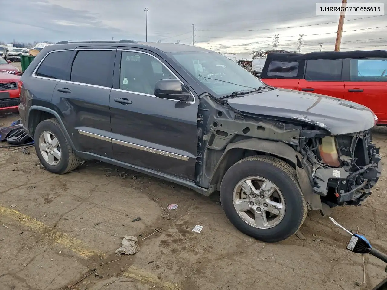 1J4RR4GG7BC655615 2011 Jeep Grand Cherokee Laredo