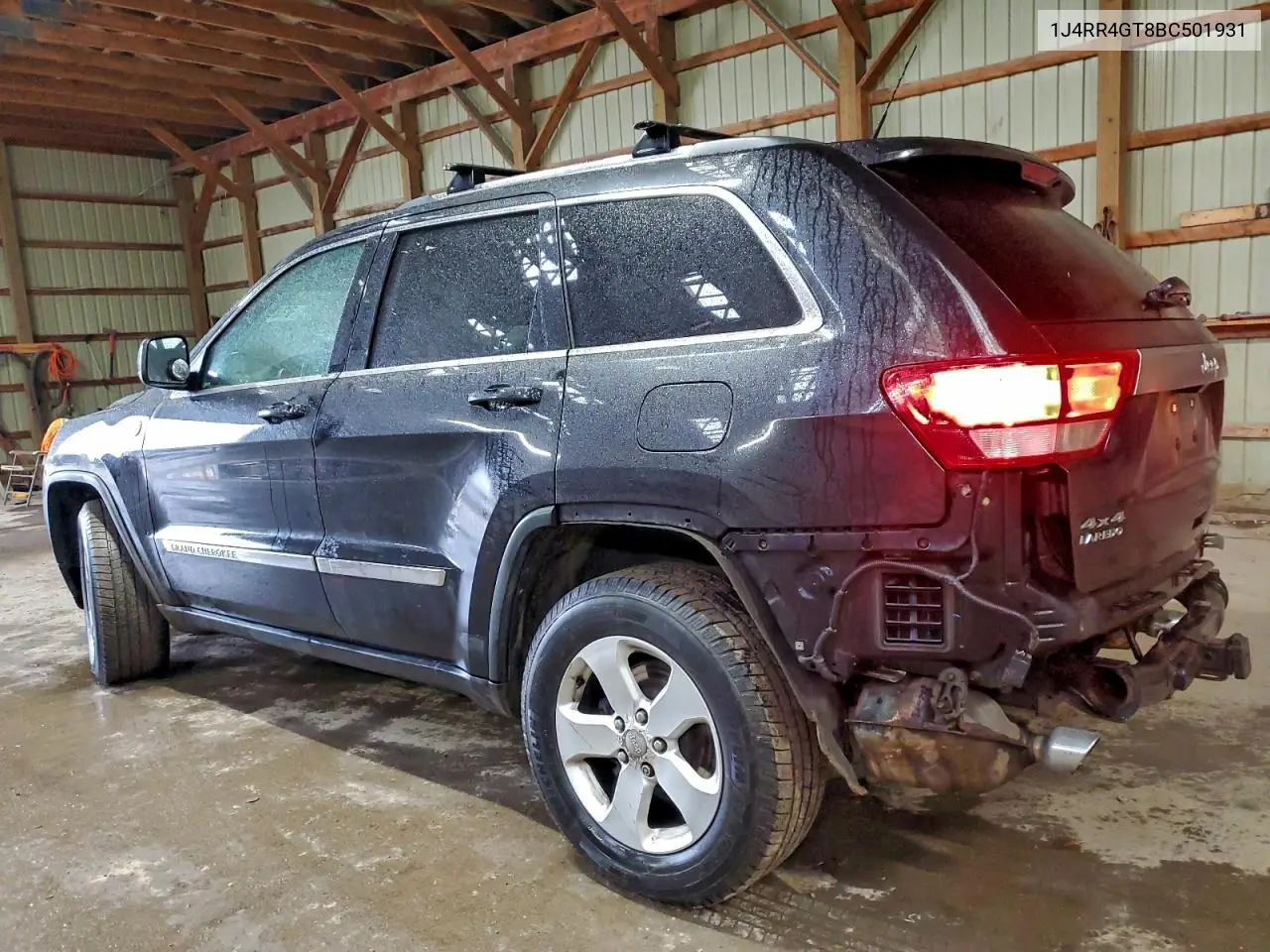1J4RR4GT8BC501931 2011 Jeep Grand Cherokee Laredo
