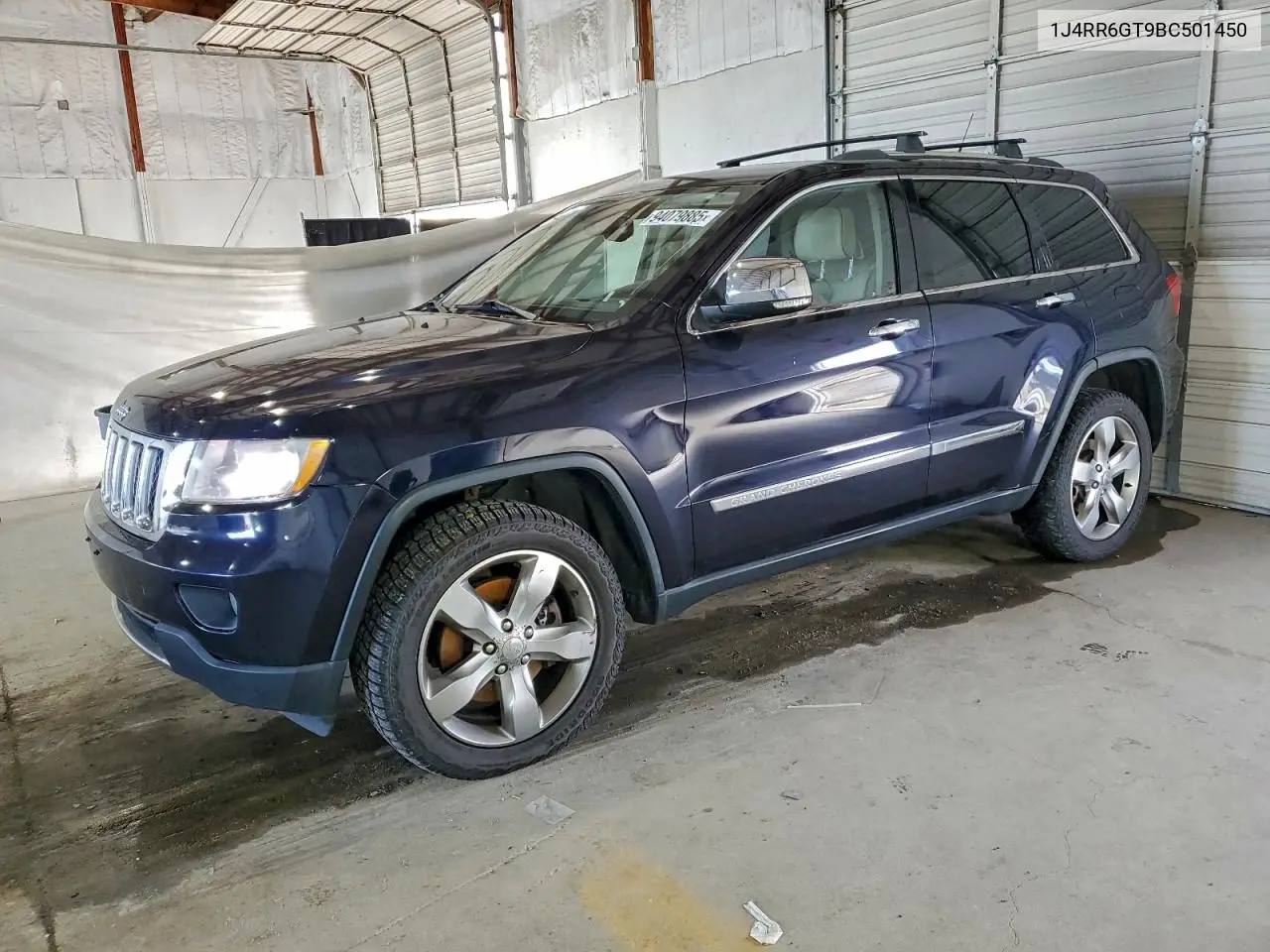 1J4RR6GT9BC501450 2011 Jeep Grand Cherokee Overland