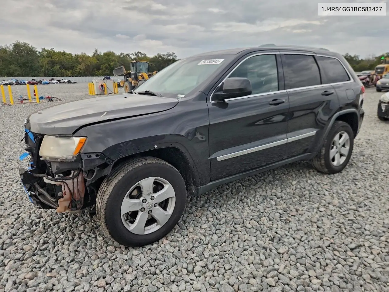 1J4RS4GG1BC583427 2011 Jeep Grand Cherokee Laredo