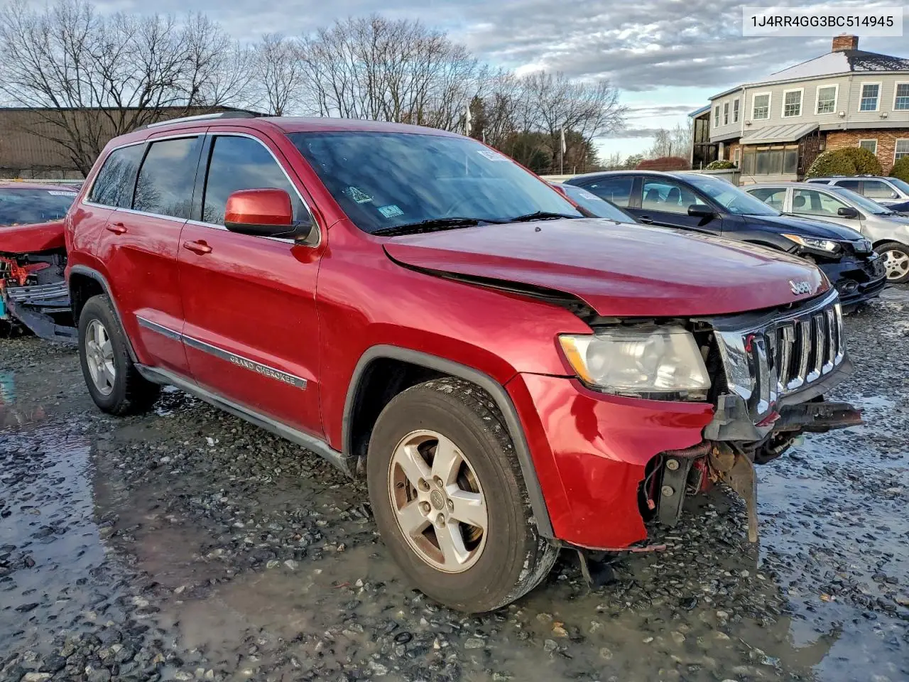 1J4RR4GG3BC514945 2011 Jeep Grand Cherokee Laredo
