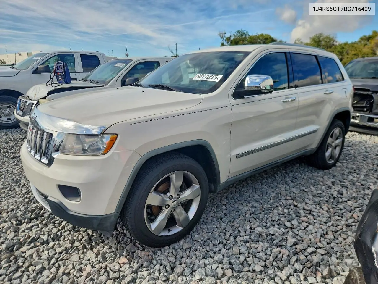 1J4RS6GT7BC716409 2011 Jeep Grand Cherokee Overland