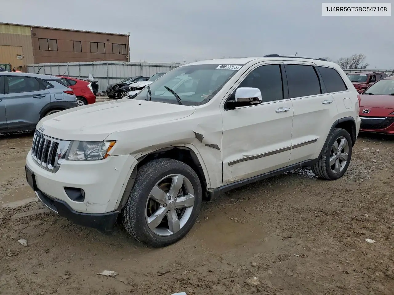 1J4RR5GT5BC547108 2011 Jeep Grand Cherokee Limited