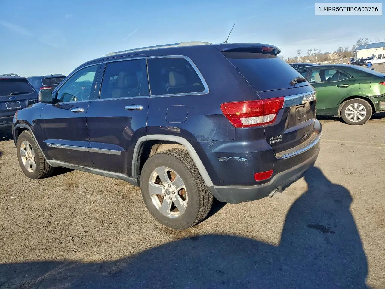 1J4RR5GT8BC603736 2011 Jeep Grand Cherokee Limited