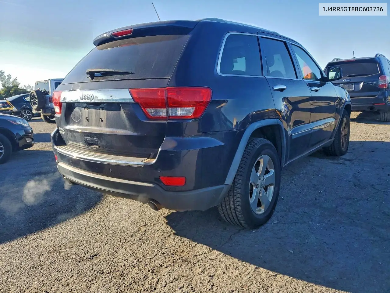 1J4RR5GT8BC603736 2011 Jeep Grand Cherokee Limited