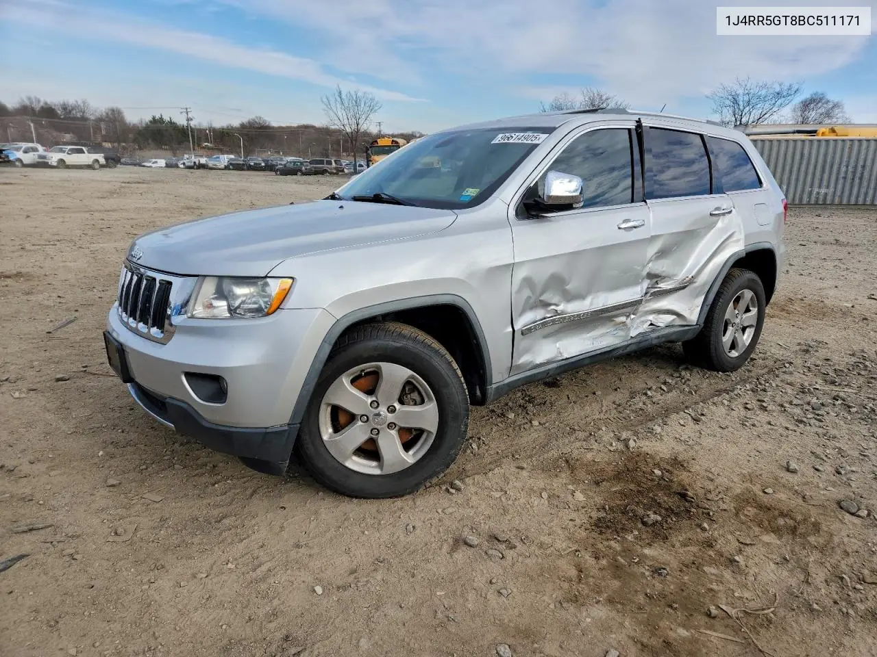 1J4RR5GT8BC511171 2011 Jeep Grand Cherokee Limited