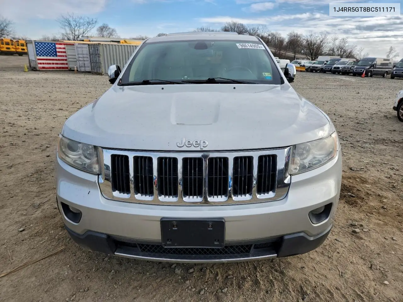 1J4RR5GT8BC511171 2011 Jeep Grand Cherokee Limited