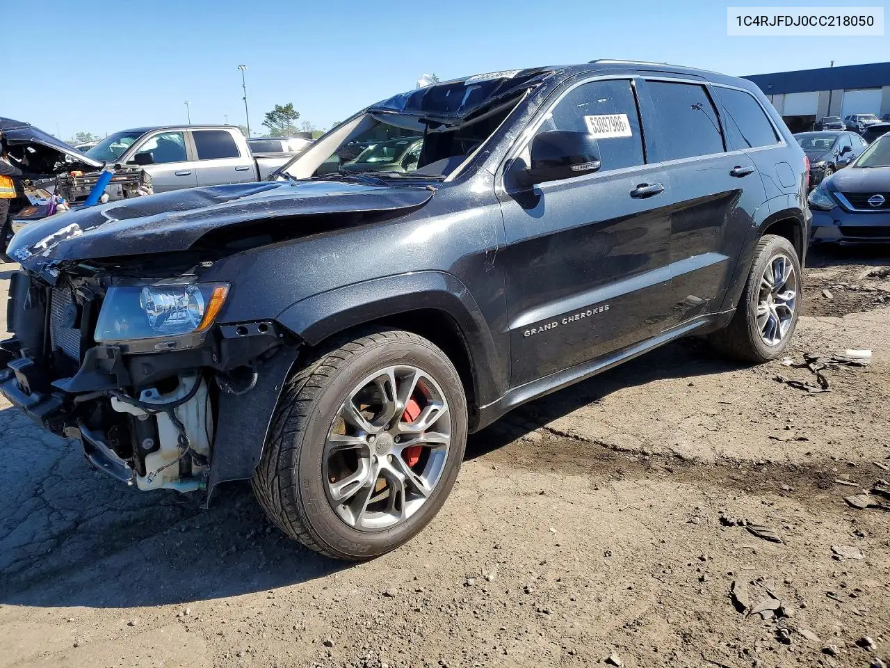 1C4RJFDJ0CC218050 2012 Jeep Grand Cherokee Srt-8