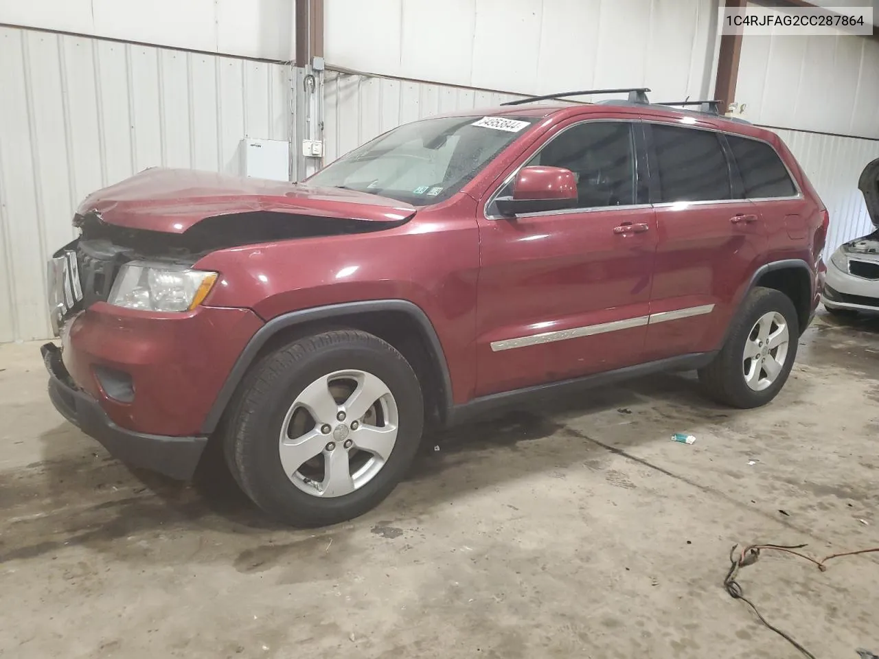 2012 Jeep Grand Cherokee Laredo VIN: 1C4RJFAG2CC287864 Lot: 54953844