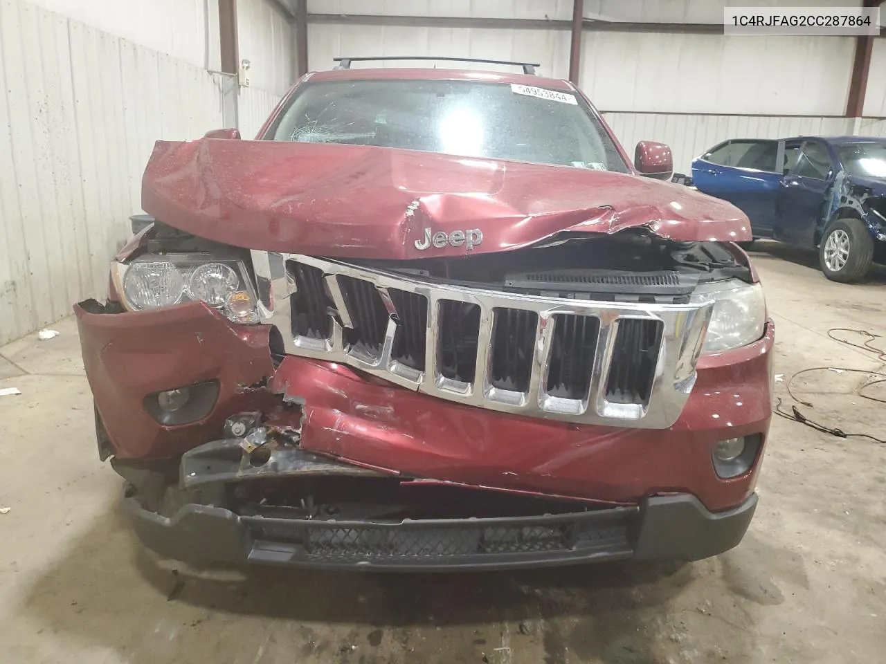 1C4RJFAG2CC287864 2012 Jeep Grand Cherokee Laredo