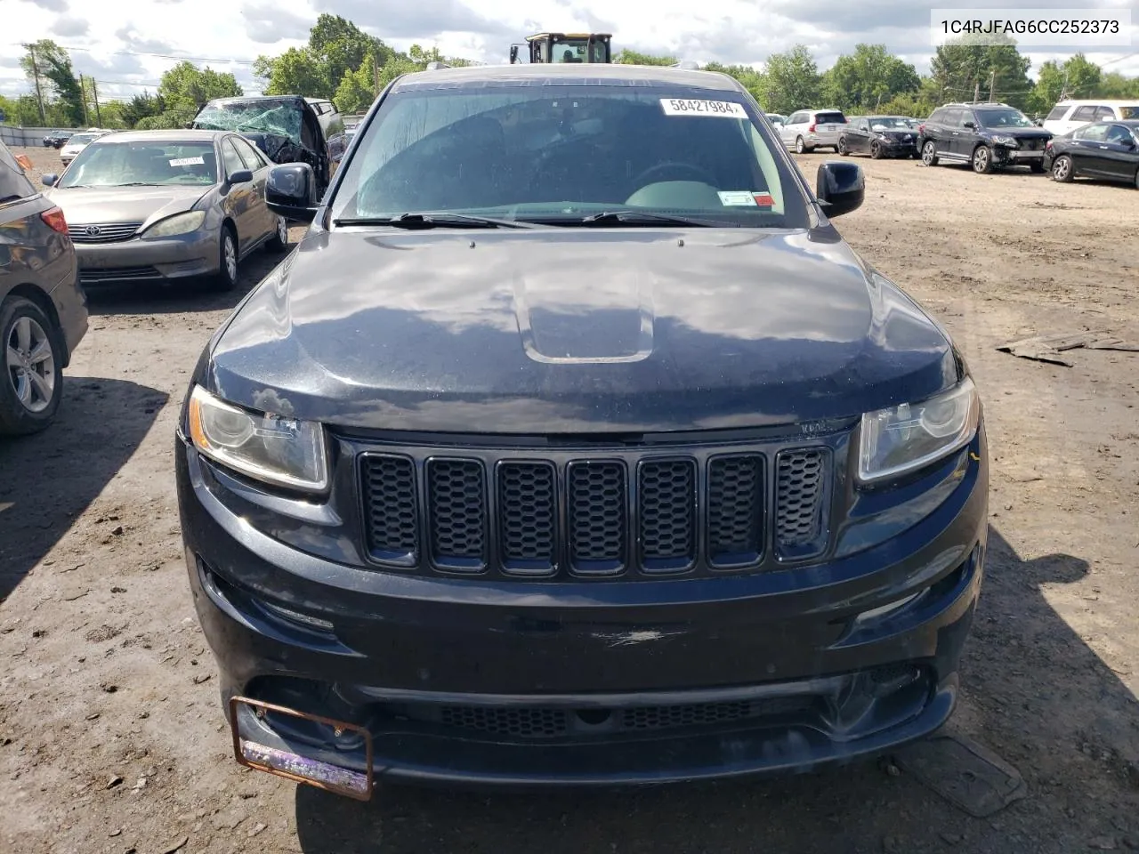 2012 Jeep Grand Cherokee Laredo VIN: 1C4RJFAG6CC252373 Lot: 58427984