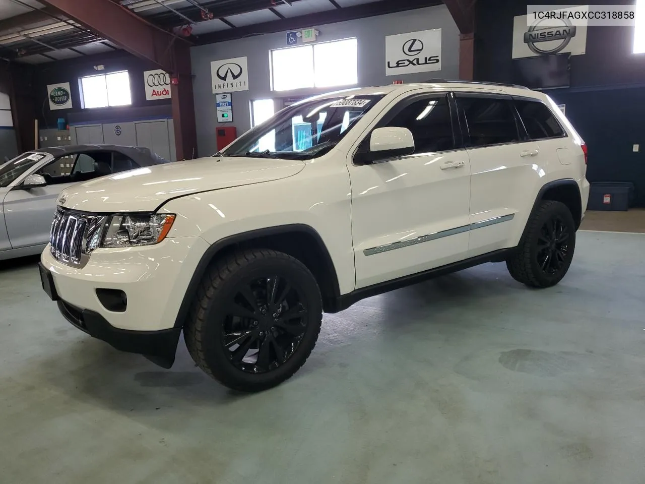 2012 Jeep Grand Cherokee Laredo VIN: 1C4RJFAGXCC318858 Lot: 59087634