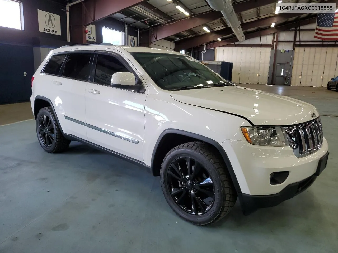 2012 Jeep Grand Cherokee Laredo VIN: 1C4RJFAGXCC318858 Lot: 59087634