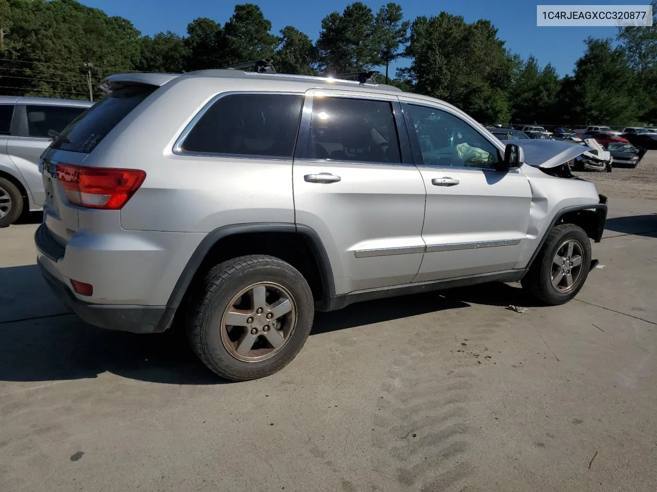 2012 Jeep Grand Cherokee Laredo VIN: 1C4RJEAGXCC320877 Lot: 70988144