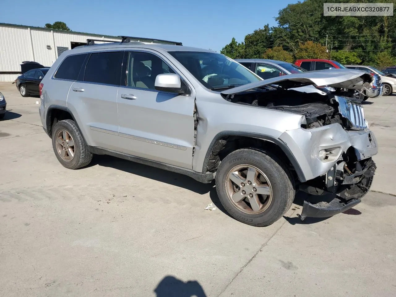 2012 Jeep Grand Cherokee Laredo VIN: 1C4RJEAGXCC320877 Lot: 70988144