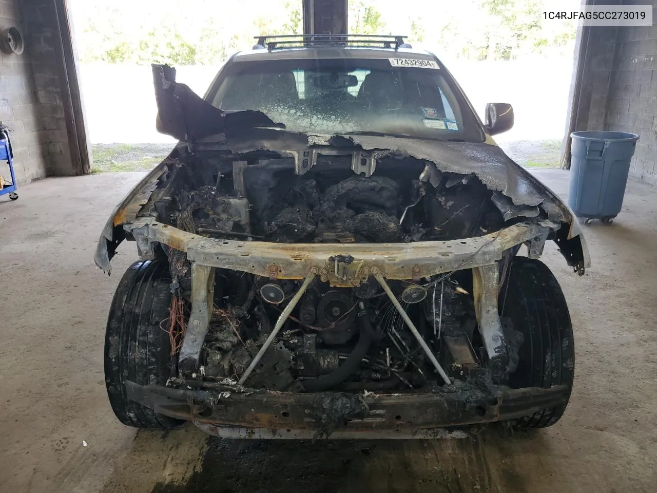 1C4RJFAG5CC273019 2012 Jeep Grand Cherokee Laredo