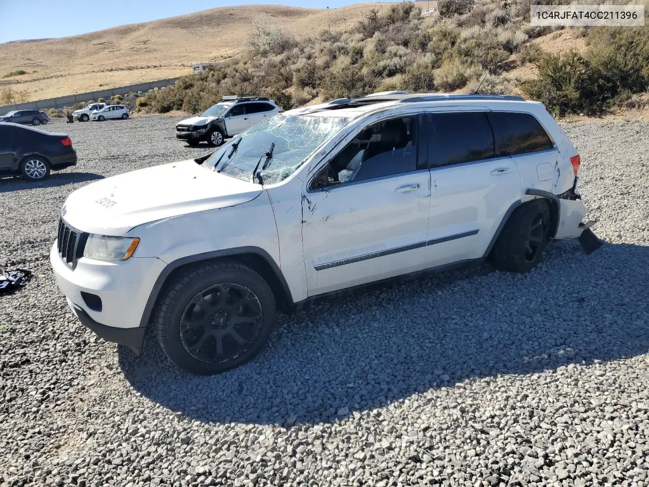 1C4RJFAT4CC211396 2012 Jeep Grand Cherokee Laredo