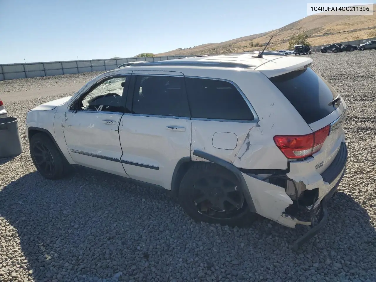 1C4RJFAT4CC211396 2012 Jeep Grand Cherokee Laredo