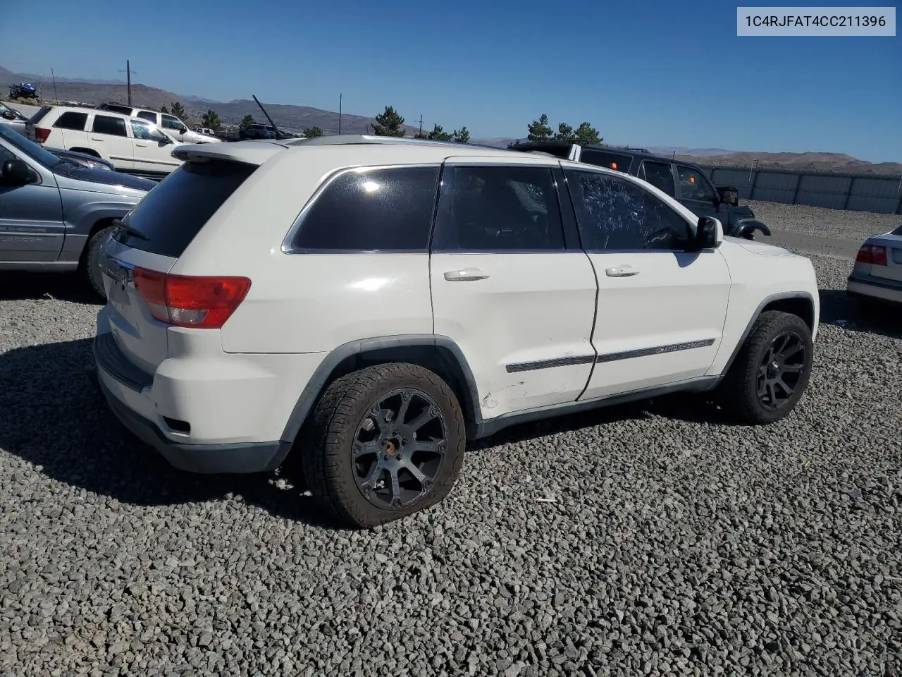 1C4RJFAT4CC211396 2012 Jeep Grand Cherokee Laredo