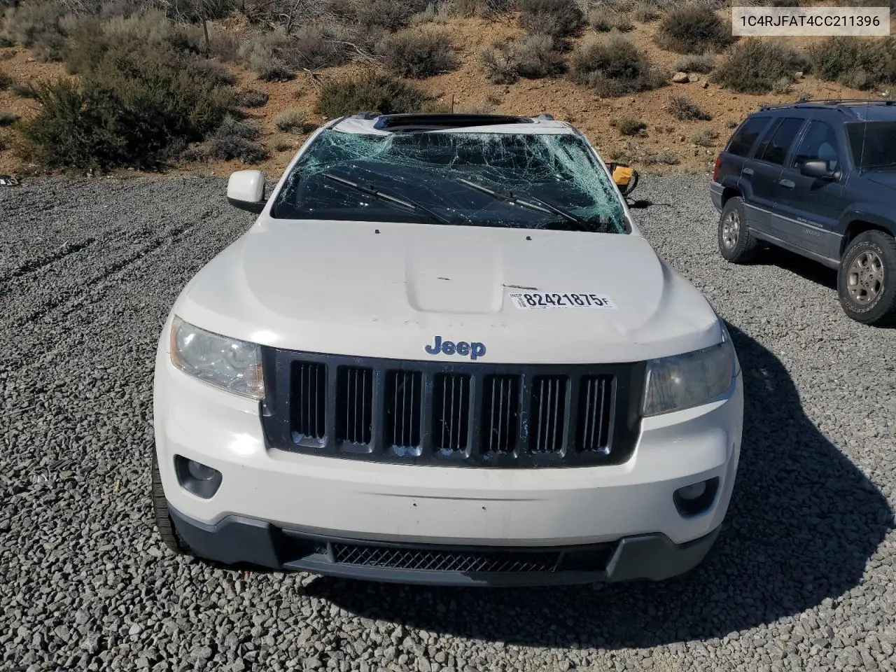 1C4RJFAT4CC211396 2012 Jeep Grand Cherokee Laredo