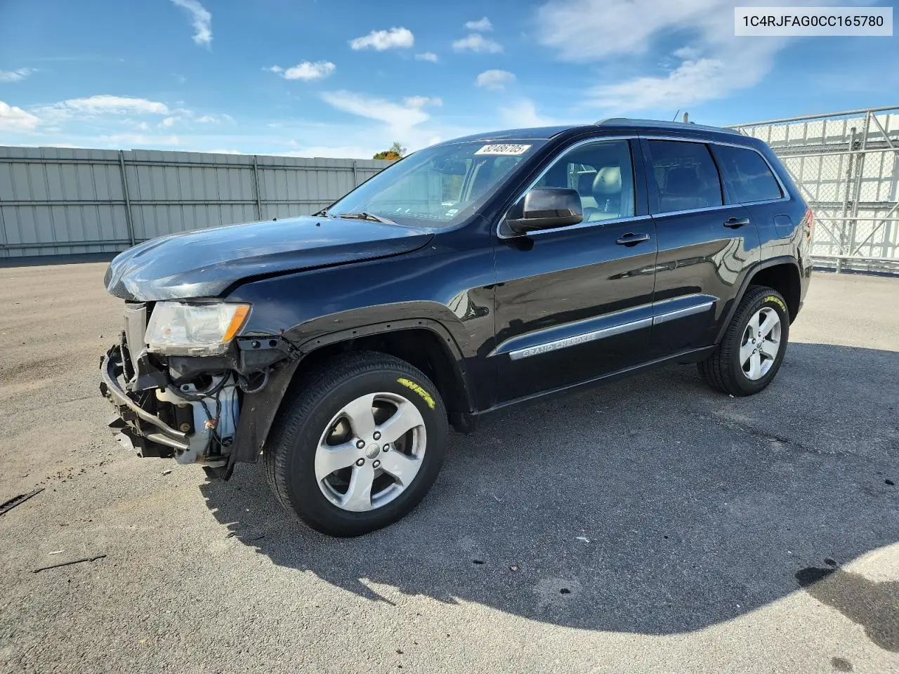 1C4RJFAG0CC165780 2012 Jeep Grand Cherokee Laredo