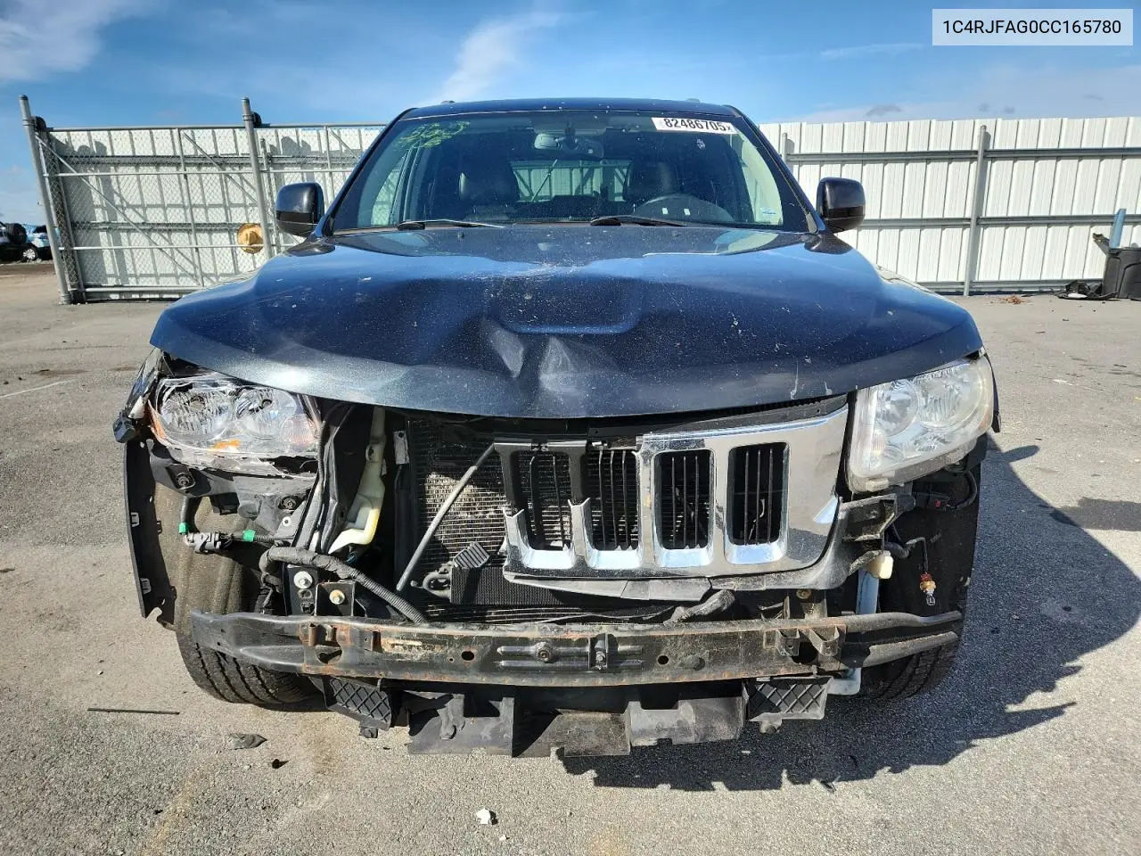 1C4RJFAG0CC165780 2012 Jeep Grand Cherokee Laredo