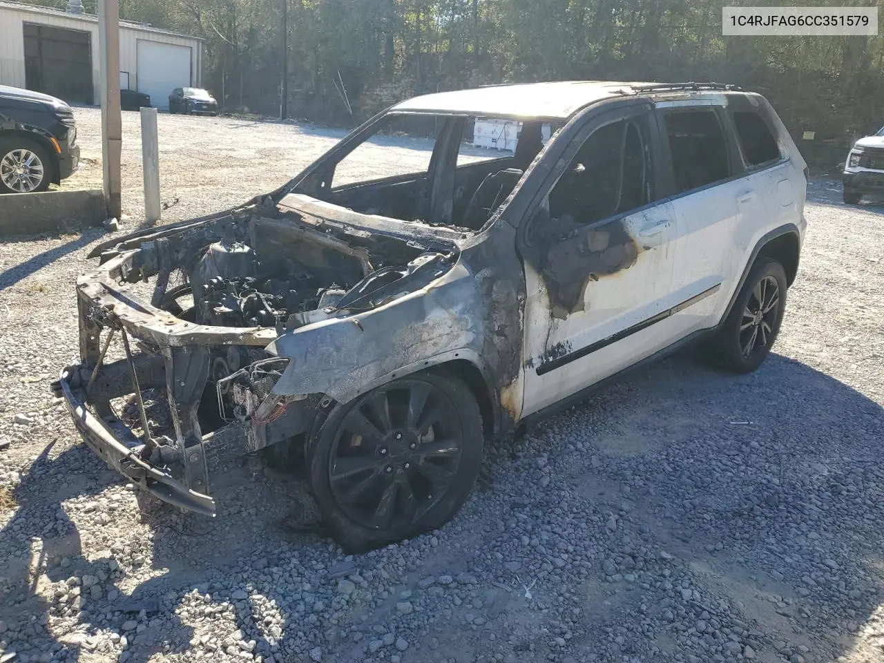 1C4RJFAG6CC351579 2012 Jeep Grand Cherokee Laredo