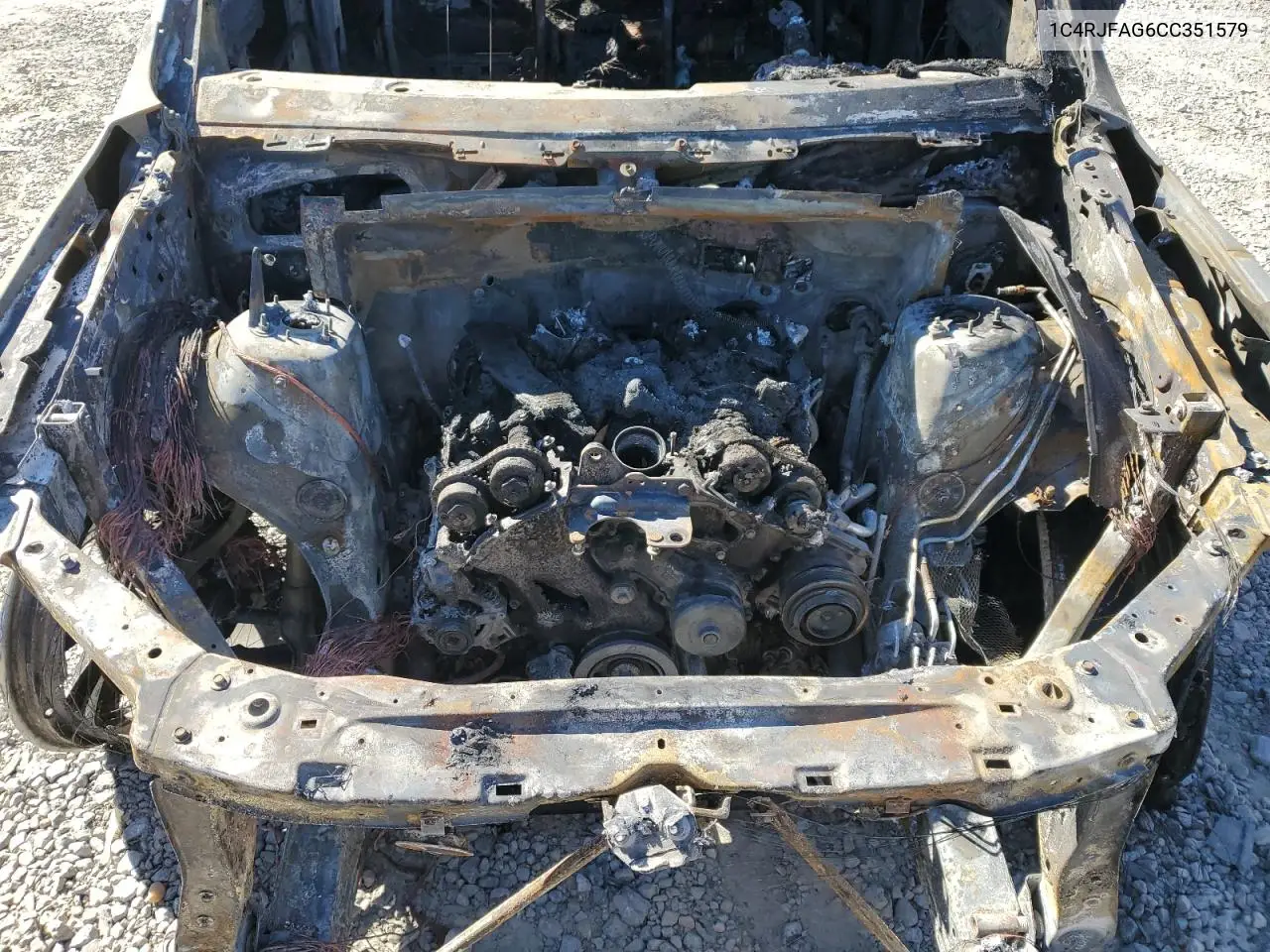 1C4RJFAG6CC351579 2012 Jeep Grand Cherokee Laredo