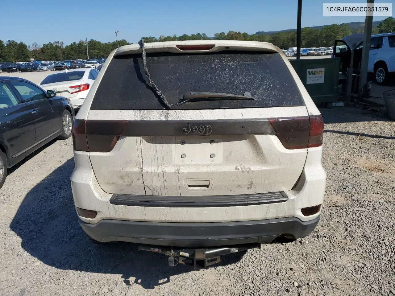 1C4RJFAG6CC351579 2012 Jeep Grand Cherokee Laredo