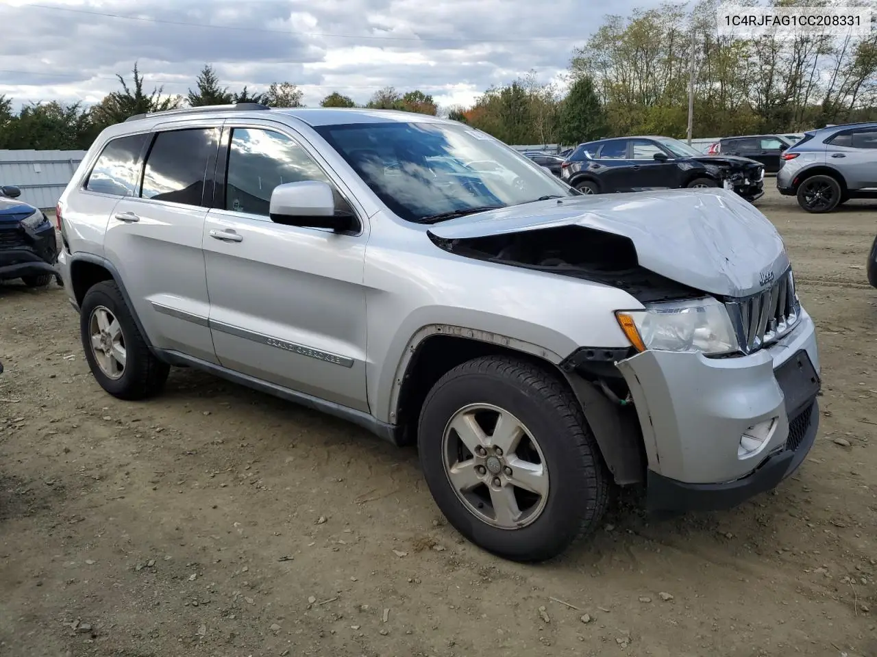 1C4RJFAG1CC208331 2012 Jeep Grand Cherokee Laredo