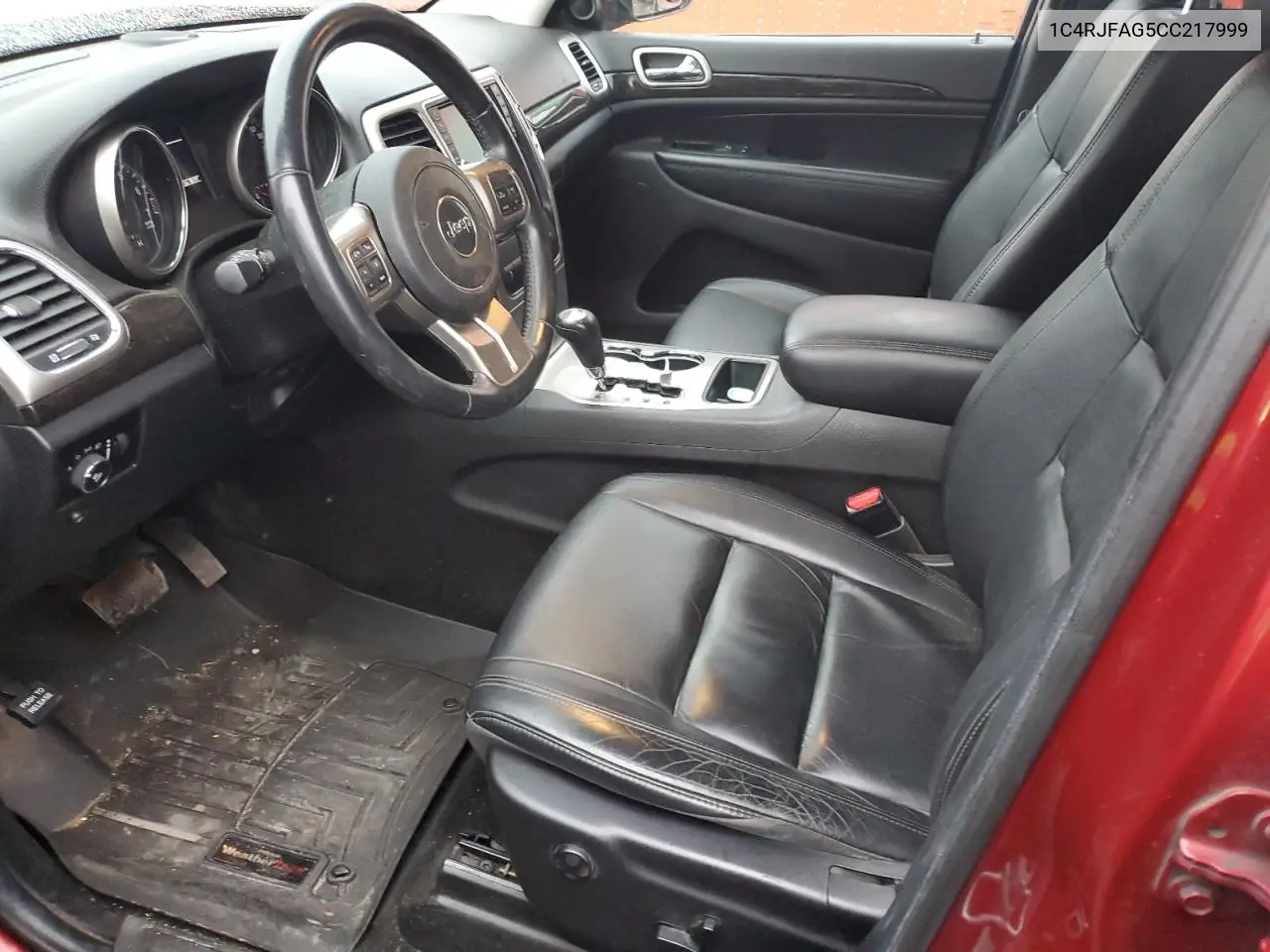 1C4RJFAG5CC217999 2012 Jeep Grand Cherokee Laredo