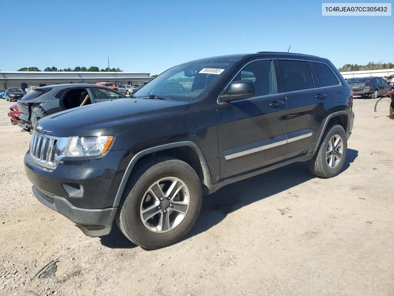 1C4RJEAG7CC305432 2012 Jeep Grand Cherokee Laredo