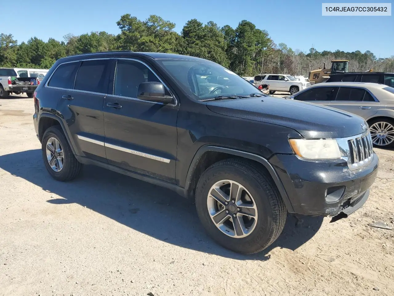 1C4RJEAG7CC305432 2012 Jeep Grand Cherokee Laredo