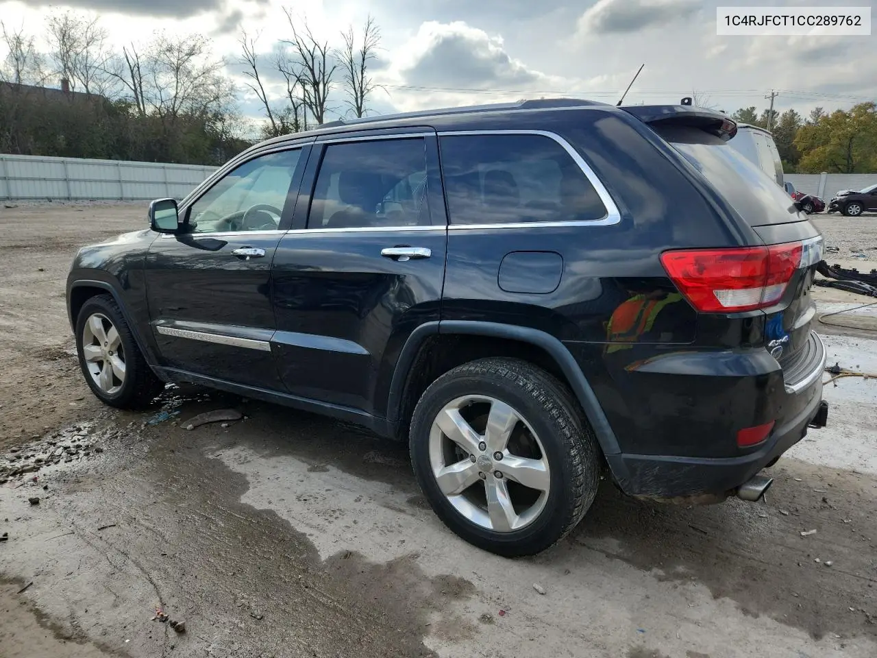 1C4RJFCT1CC289762 2012 Jeep Grand Cherokee Overland