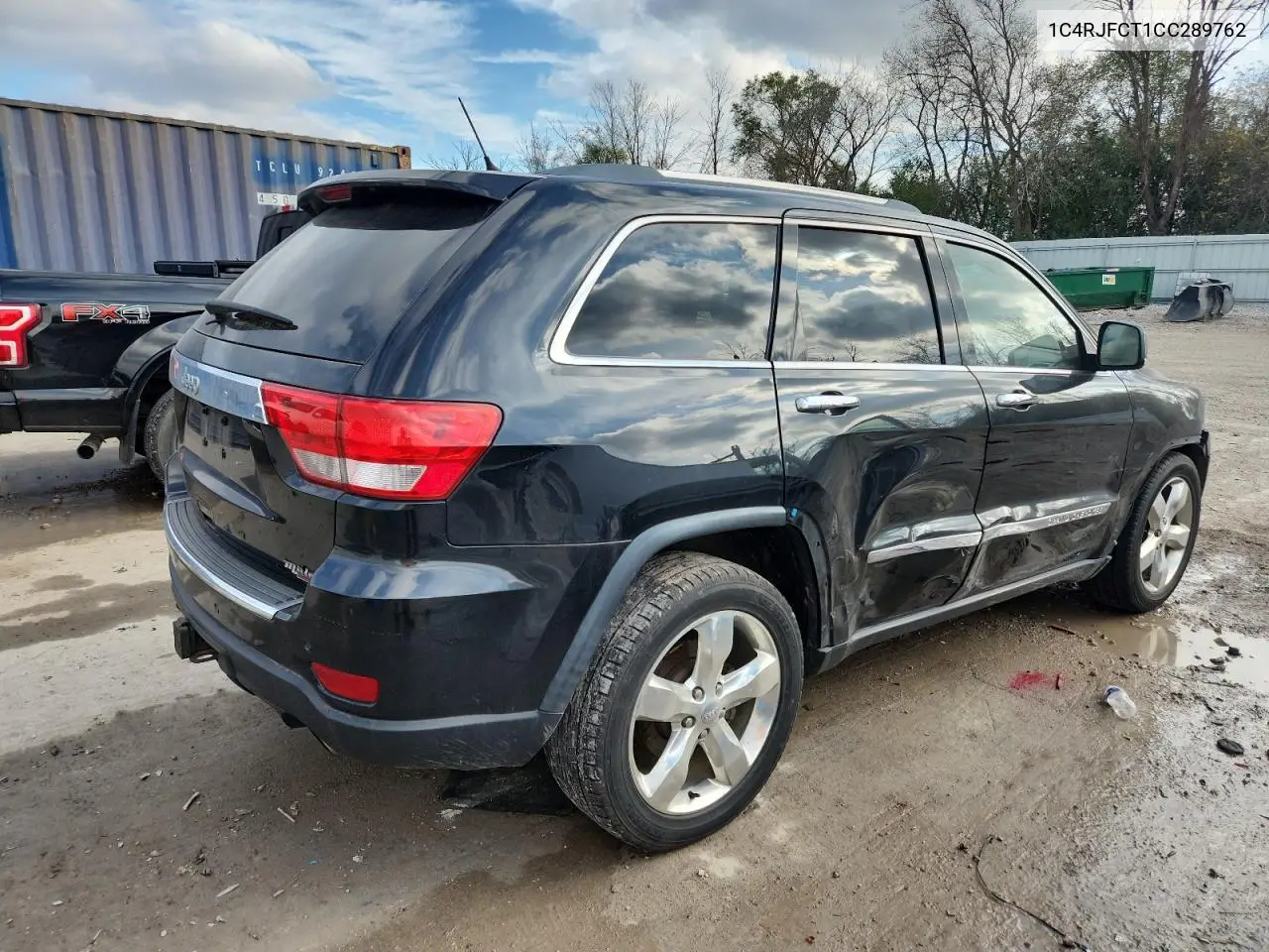 1C4RJFCT1CC289762 2012 Jeep Grand Cherokee Overland