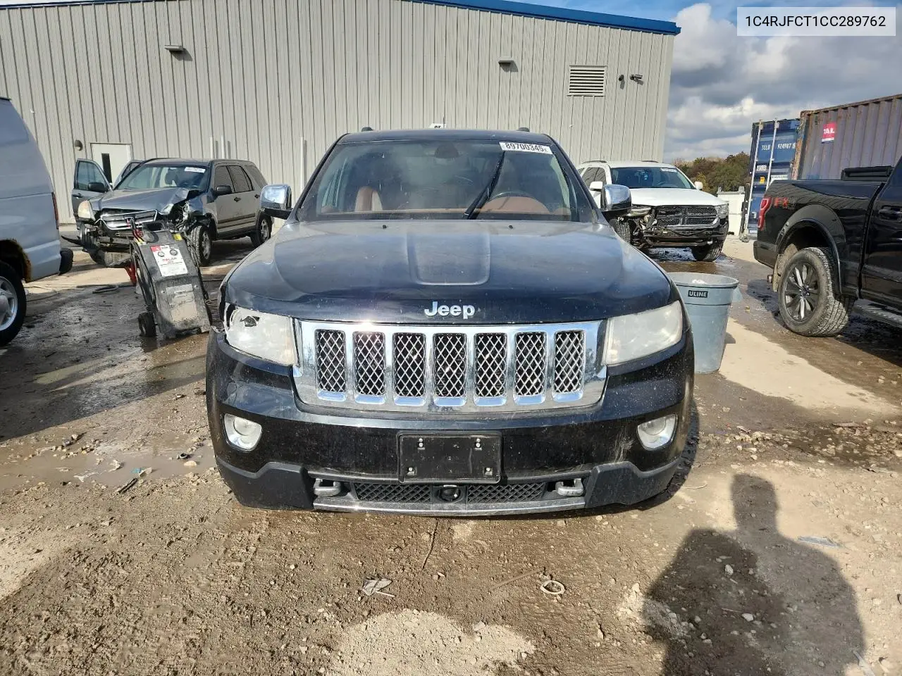 1C4RJFCT1CC289762 2012 Jeep Grand Cherokee Overland