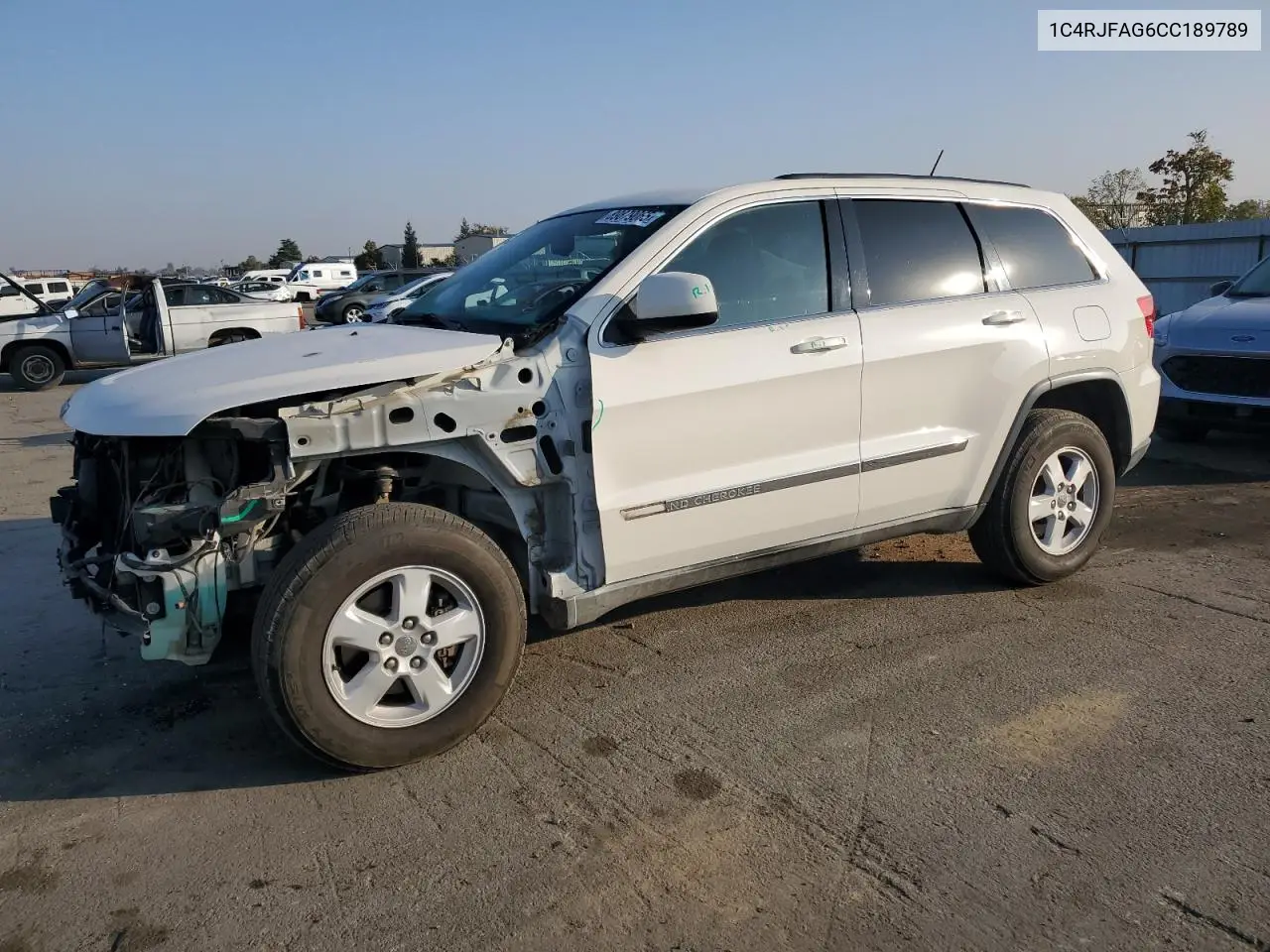 1C4RJFAG6CC189789 2012 Jeep Grand Cherokee Laredo