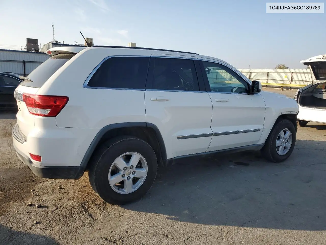 1C4RJFAG6CC189789 2012 Jeep Grand Cherokee Laredo