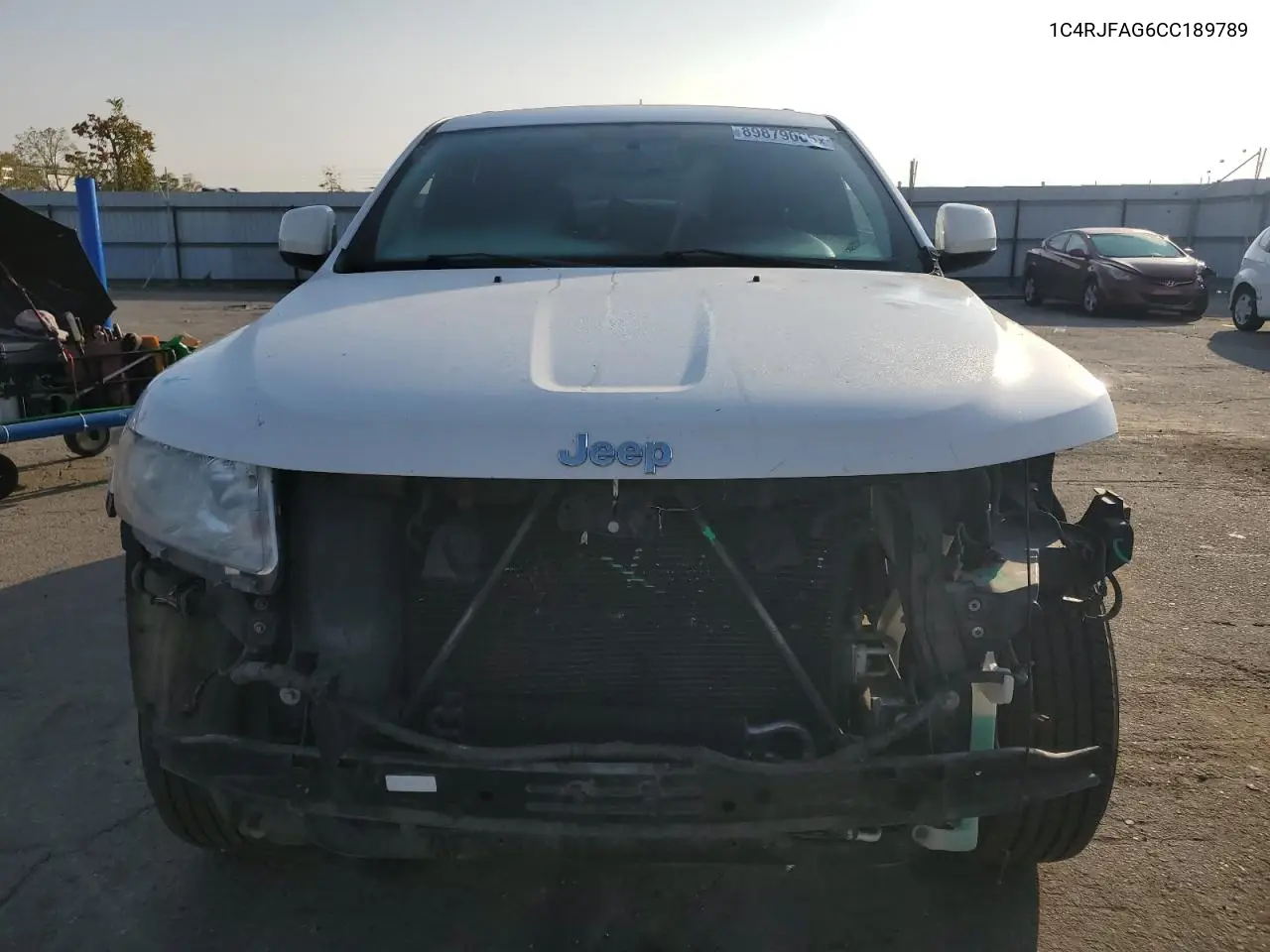 1C4RJFAG6CC189789 2012 Jeep Grand Cherokee Laredo