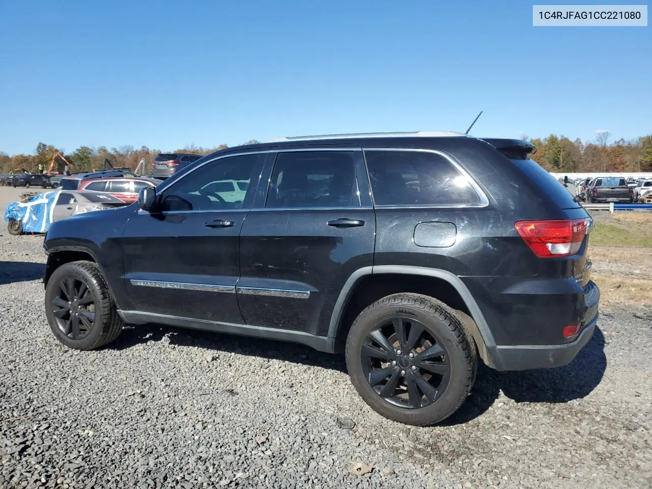 1C4RJFAG1CC221080 2012 Jeep Grand Cherokee Laredo