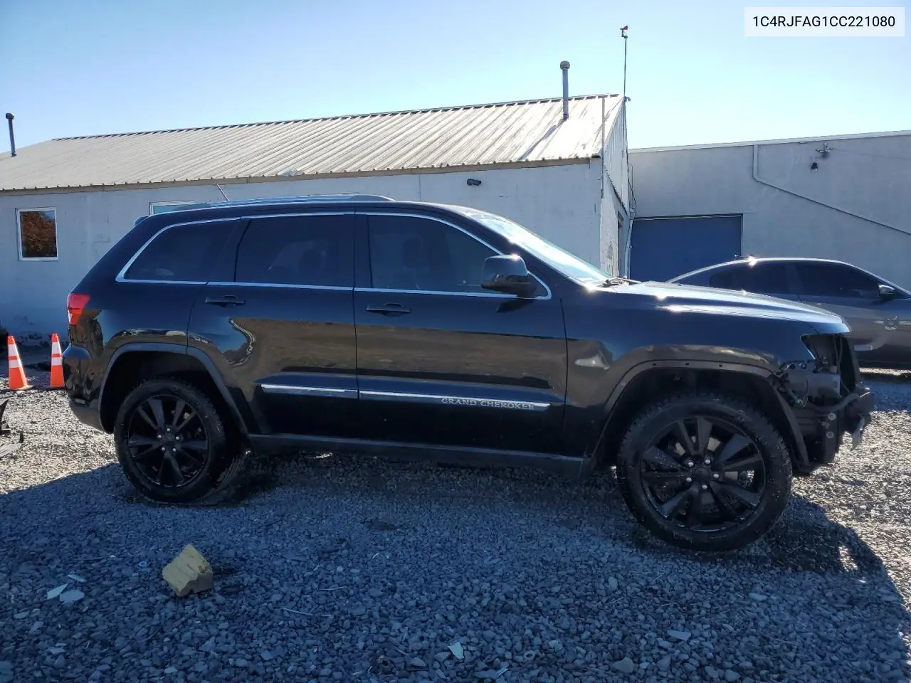 1C4RJFAG1CC221080 2012 Jeep Grand Cherokee Laredo