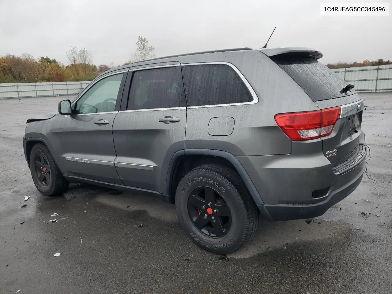 1C4RJFAG5CC345496 2012 Jeep Grand Cherokee Laredo