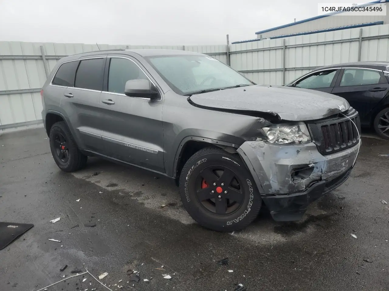 1C4RJFAG5CC345496 2012 Jeep Grand Cherokee Laredo