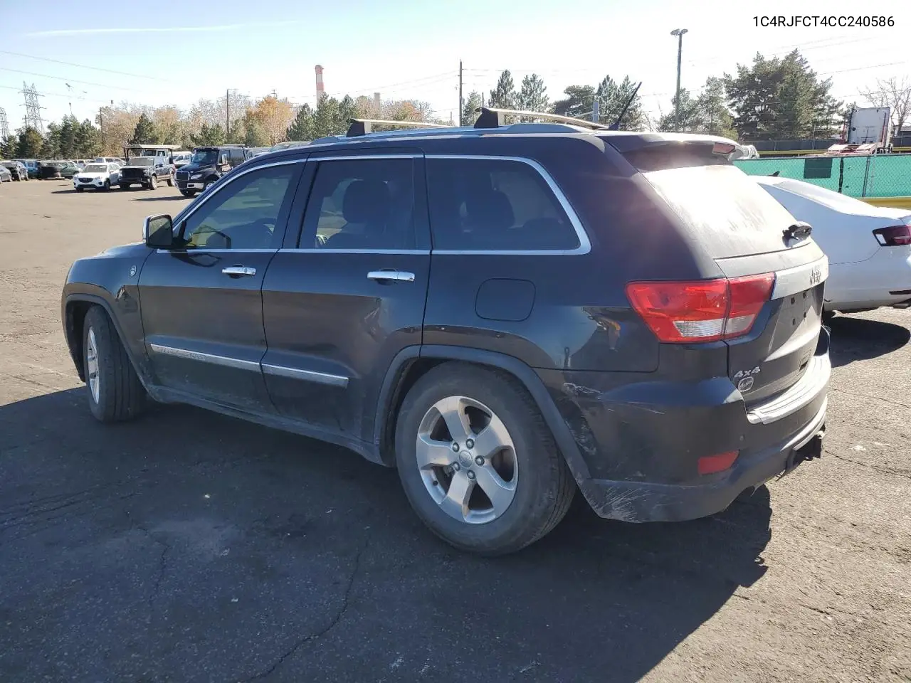 1C4RJFCT4CC240586 2012 Jeep Grand Cherokee Overland