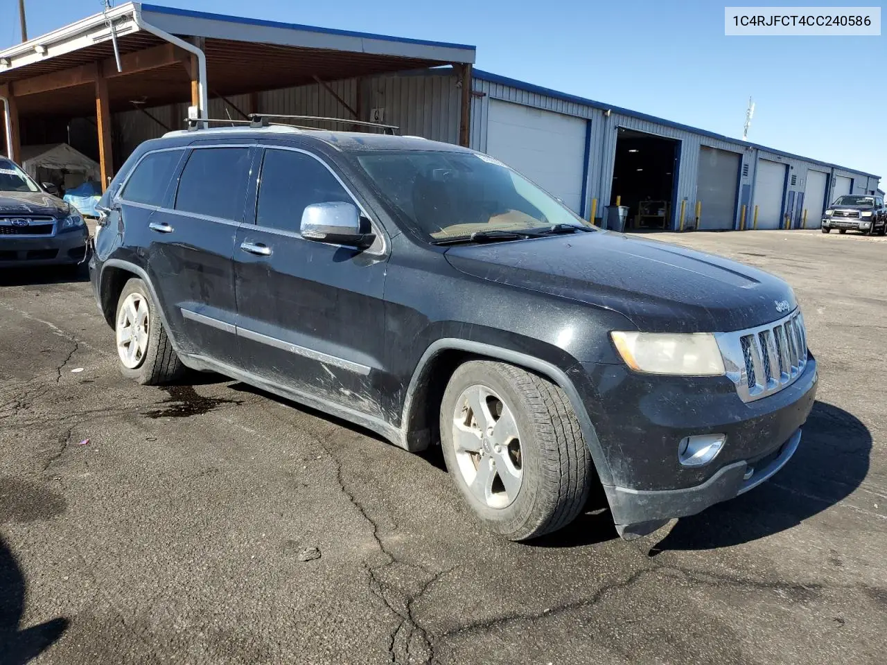 1C4RJFCT4CC240586 2012 Jeep Grand Cherokee Overland