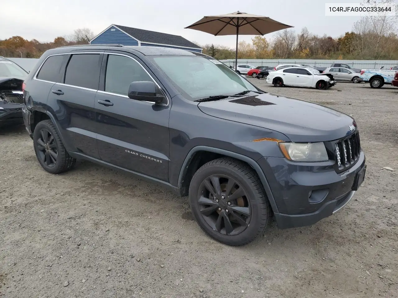 1C4RJFAG0CC333644 2012 Jeep Grand Cherokee Laredo
