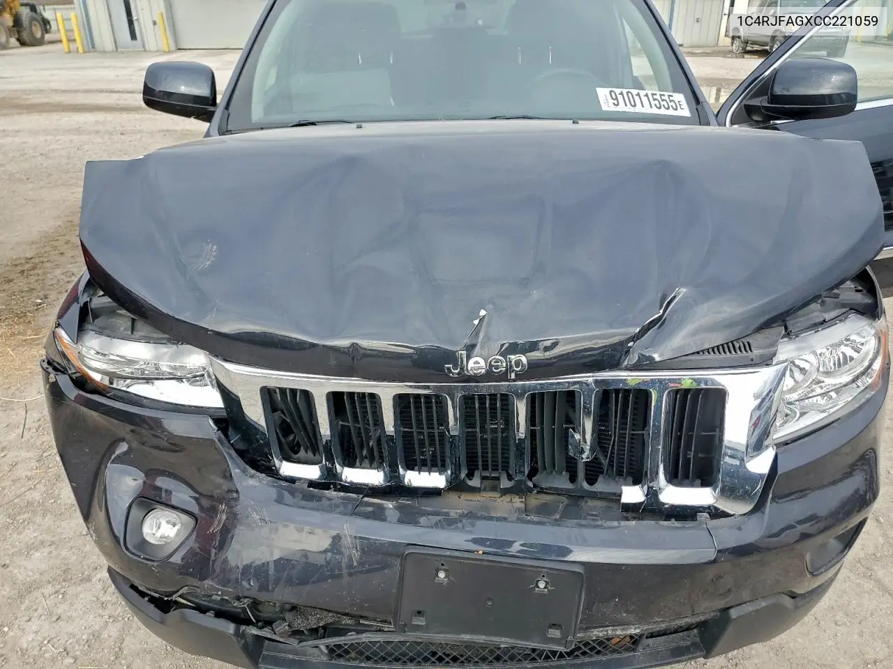 1C4RJFAGXCC221059 2012 Jeep Grand Cherokee Laredo